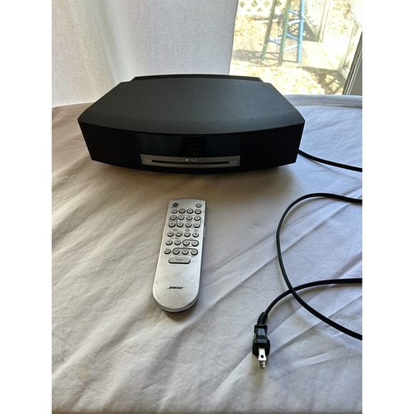 Bose Wave Music System AM/FM CD Player Clock Radio With OEM Remote AWRCC1 TESTED - Picture 1 of 4